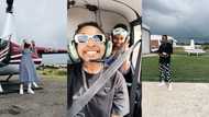 Levels: Young lady takes bae out on a chopper ride for her birthday