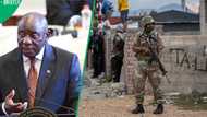 Ramaphosa hails SANDF deployment as murders drop in 14 crime hotspots