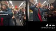 South African gogo in Paris belts out IsiZulu gospel hymns in public trains, TikTok of live reactions during travel adventure goes viral