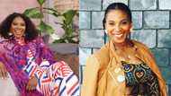 Penny Lebyane proudly shows off natural hair with a touch of grey