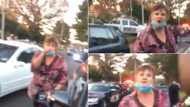 Racist k-word rant caught on camera at scene of minor accident