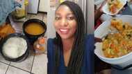 Lady with no income uses donations to feed homeless twice a week