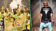 Somizi hilariously jokes about wanting Mamelodi Sundowns to replace Bafana Bafana after their recent win