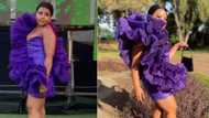 Durban July dress made in 2 days: Mzansi impressed as seamstress designs luxury dress