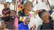 Female barber gives cool haircuts to people, her amazing skill 'breaks' the internet