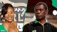 Mzansi reacts after Nomzamo Mbatha responds to Paul Mashatile side chick rumour