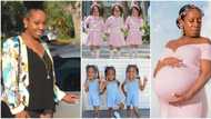 Mom of triplets proudly shows off adorable photos of her babies, leaving many gushing: "Beautiful girls"