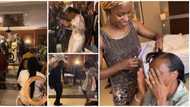 So beautiful: Siblings organize surprise white wedding for their parents who never had it in video