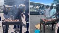 Munyaka luxury estate residents protest against Balwin over power cuts with a braai leaving Mzansi amused