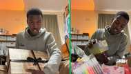 South African man shows Mr Price’s affordable Salt A73 Smartphone in unboxing video