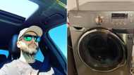 Dad of newborn finds surprise cash gift in washing machine, blown away by random kindness