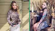'Real Housewives of Durban' star Jojo Robinson unveils new leg tattoo with 2 pictures