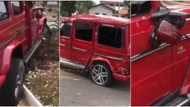 Man crashes G-Wagon he rented trying to impress girl he liked