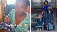 Teen mom's BCom graduation day with daughter sparks TikTok sensation