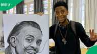 "Talent at its peak": SA wowed by gent's Aaron Pierre portrait made with flame