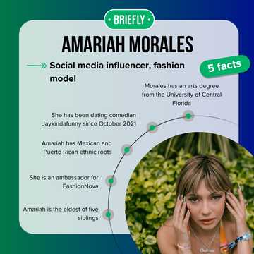 Who is Amariah Morales? Age, height, family, and biography - Briefly.co.za