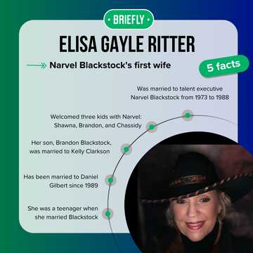 Who is Elisa Gayle Ritter? Meet Narvel Blackstock's first wife
