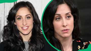 Catherine Reitman's lips: natural beauty or cosmetic alteration