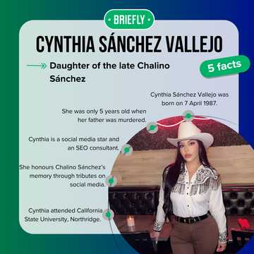 Cynthia Sánchez Vallejo, Chalino Sánchez's daughter: Everything about