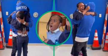 Emotional TikTok Video Shows Father Surprising Daughter as He Is