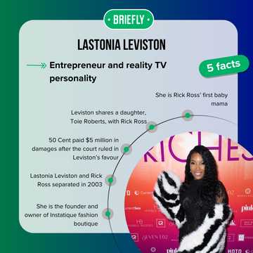 Who is Lastonia Leviston? Age and life story of Rick Ross’ baby mama