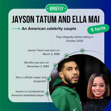 Jayson Tatum and Ella Mai: the truth behind their alleged romance - Briefly.co.za