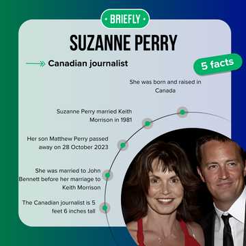 Who is Keith Morrison's wife? All about Suzanne Perry - Briefly.co.za