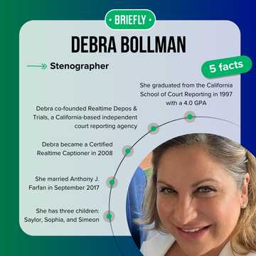 Who is Debra Bollman? Meet the stenographer who became an internet