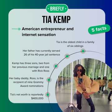 Tia Kemp: Birthday, age, net worth, children, full biography - Briefly