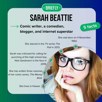 The personal story of Sarah Beattie, the American actress and internet