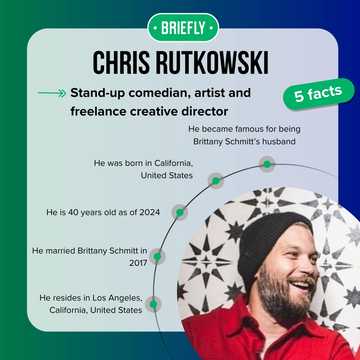 Chef Chris Rutkowski Who is Brittany Schmitt’s husband? Meet Chris Rutkowski - Briefly.co.za