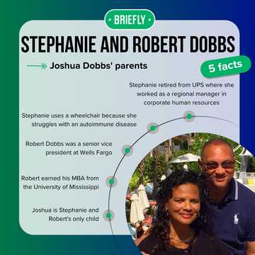 Meet Joshua Dobbs' parents, Stephanie and Robert Dobbs - Briefly.co.za