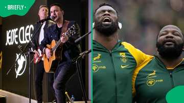 Jesse Clegg’s emotional Springboks anthem tribute leaves South Africa in tears
