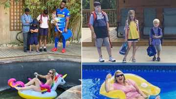 Rachel Kolisi hilariously recreates back to school photo, SA loves it