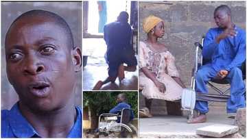 Proud wife of physically challenged man praises hardworking husband
