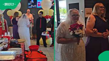 Couple turns McDonald’s into a wedding venue in viral “McWedding”