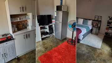 Woman's neat and fully furnished home has Mzansi applauding her impressive efforts, "Your taste is wow"