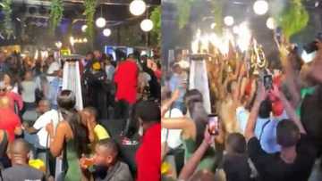 KONKA party with 20 bottles of champagne worth R5.5k has Mzansi questioning things: "4th wave loading"