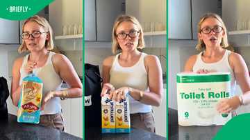 "This is very sensible": Woman shares what R2.3k grocery haul really buys for her and her husband in a month