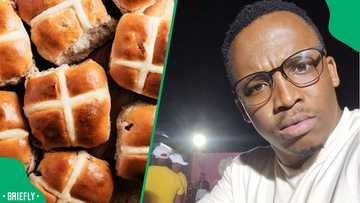 “He still continues to eat”: Gent shows police the dangers of eating hot cross buns