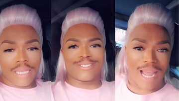 "Wow, pink Barbie": Somizi gets "dolled" up for his Idols SA photoshoot