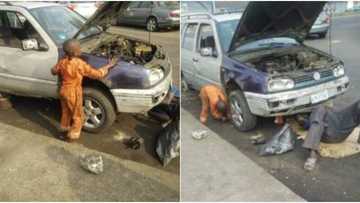 Social media reacts as photos of 6-year-old mechanic boy go viral