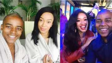 Dineo Langa shows love to her "big brother" Loyiso MacDonald on his birthday