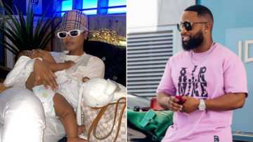 Thobeka Majozi reflects on Cassper Nyovest having to leave her and Khotso : “What a bitter moment”