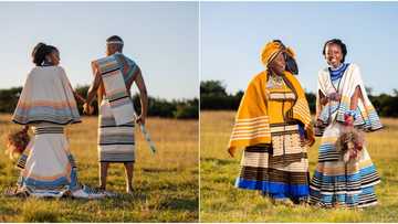Photos of traditional wedding go viral, Xhosa attire lights up social media