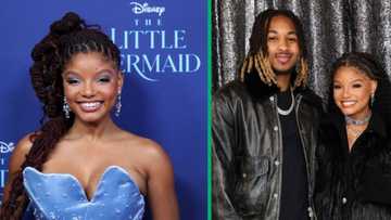 Halle Bailey posts son with DDG and shares name, 'The Little Mermaid' star throws subtle shade at curious fans