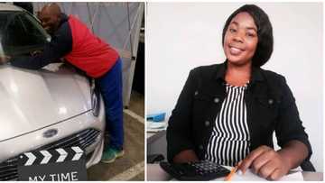 I am so blessed to be the 1st; Lady celebrates being the first in her family to buy car & graduate from school