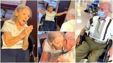 Couple married for 73 years reunite after being separated by Covid19 pandemic