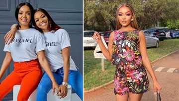 Mzansi reacts to Bonang's cousin Pinky Girl seemingly saying Moghel blocked her after heated Twitter exchange