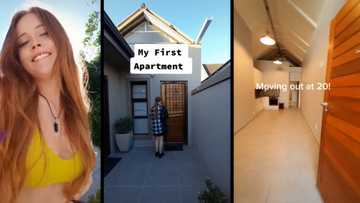 "This is so cute!": A 20 year old moves out of home and shows off swanky new crib, leaving South Africans in awe